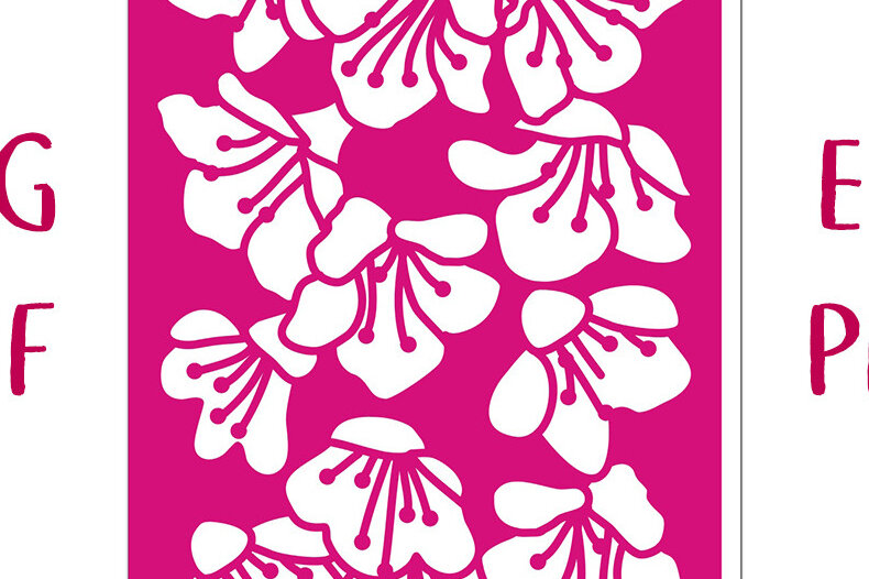 Intra απο ξύλο plywood 3mm-4mm πάχος – Αρχείο αποκοπής Card Weigela Flower Δίασταση  20x20 cm INTRAFABR-11201648