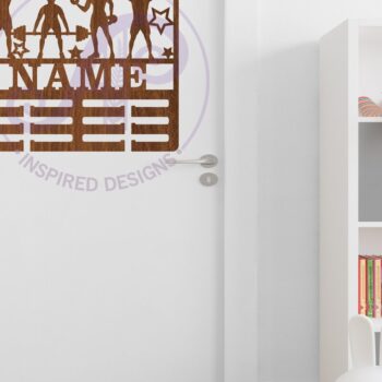 Intra απο ξύλο plywood 3mm-4mm πάχος – Όνομα κατόχου ανδρικού μεταλλίου άρσης βαρών Δίασταση  20x20 cm INTRAFABR-111632054 - Image 4