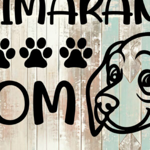 Intra απο ξύλο plywood 3mm-4mm πάχος – Weimaraner Design Δίασταση  40x30 cm INTRAFABR-105331047