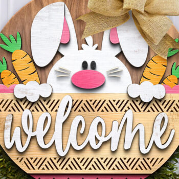 Intra απο ξύλο plywood 3mm-4mm πάχος – Καλώς ήρθες Μπάνι | Κρεμάστρα πόρτας Δίασταση  20x20 cm INTRAFABR-117240102 - Image 4