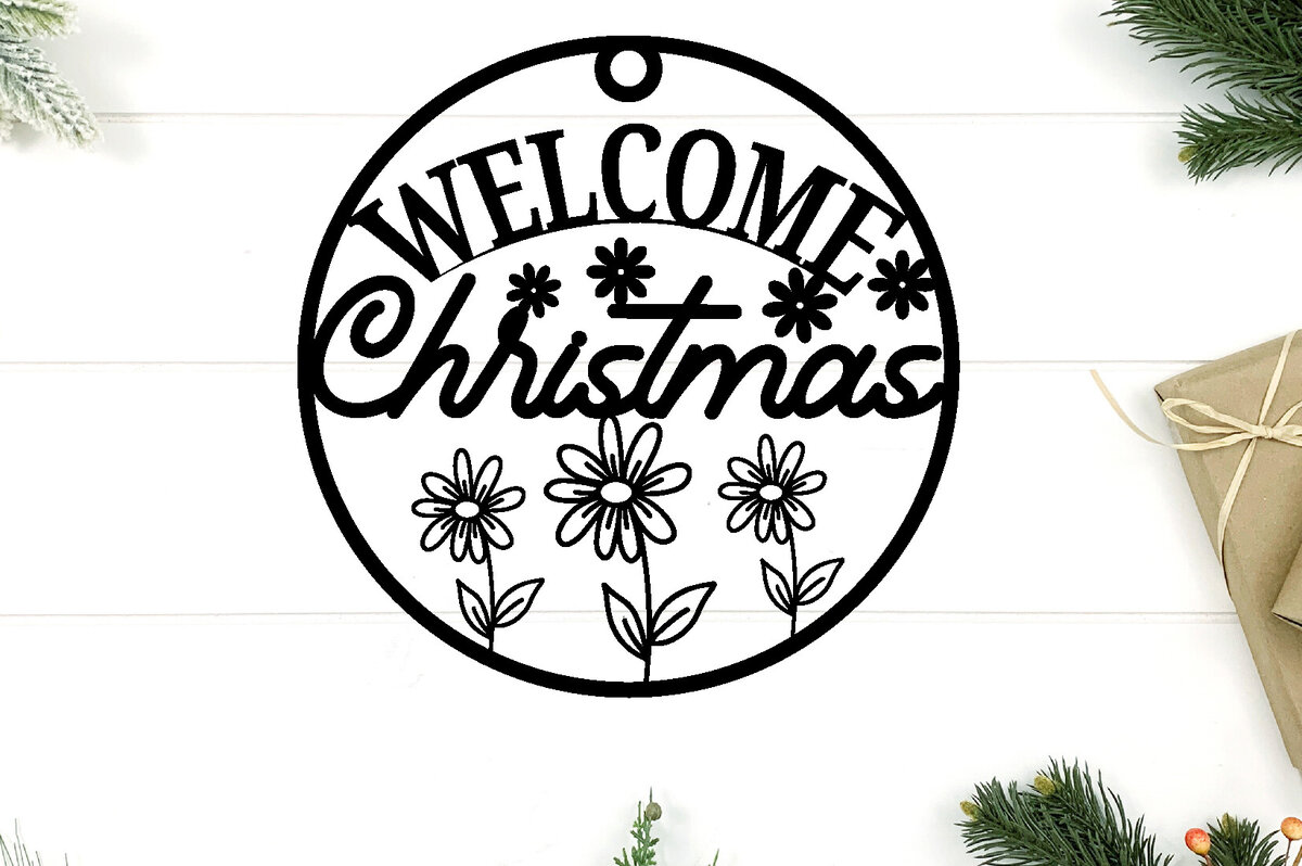 Intra απο ξύλο plywood 3mm-4mm πάχος – ΚΑΛΩΣ ΗΡΘΑΤΕ, ΧΡΙΣΤΟΥΓΕΝΝΙΑΤΙΚΟ Στολίδι Μεταλλικός Τοίχος Δίασταση  20x20 cm INTRAFABR-86051667