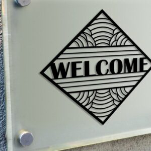 Intra απο ξύλο plywood 3mm-4mm πάχος – Αρχείο κοπής με λέιζερ επιγραφή υποδοχής πόρτας Δίασταση  20x20 cm INTRAFABR-32209918