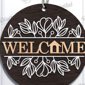 Intra απο ξύλο plywood 3mm-4mm πάχος – Πακέτο κοπής λέιζερ επιγραφών υποδοχής πόρτας Δίασταση 20x20 cm INTRAFABR-112148749