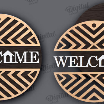 Intra απο ξύλο plywood 3mm-4mm πάχος – Πακέτο κοπής λέιζερ επιγραφών υποδοχής πόρτας Δίασταση 20x20 cm INTRAFABR-112148749 - Image 5