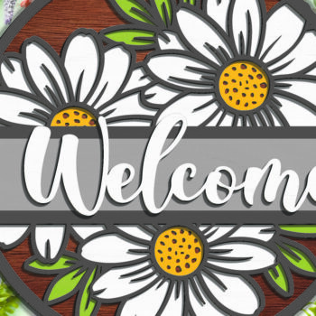 Intra απο ξύλο plywood 3mm-4mm πάχος – Υποδοχή μοτίβου λουλουδιών - Break Jho Δίασταση  20x20 cm INTRAFABR-94977504 - Image 1