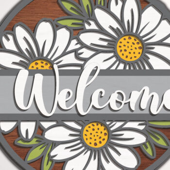 Intra απο ξύλο plywood 3mm-4mm πάχος – Υποδοχή μοτίβου λουλουδιών - Break Jho Δίασταση  20x20 cm INTRAFABR-94977504 - Image 2