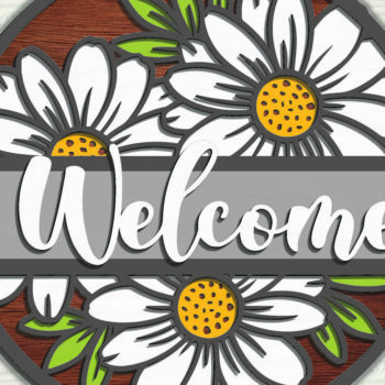 Intra απο ξύλο plywood 3mm-4mm πάχος – Υποδοχή μοτίβου λουλουδιών - Break Jho Δίασταση  20x20 cm INTRAFABR-94977504 - Image 3