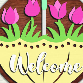 Intra απο ξύλο plywood 3mm-4mm πάχος – Υποδοχή μοτίβου λουλουδιών - Break Jhon Δίασταση  20x20 cm INTRAFABR-94976832 - Image 3