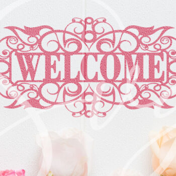 Intra απο ξύλο plywood 3mm-4mm πάχος – Καλώς ήλθατε για το σημάδι βεράντας με Δίασταση  20x20 cm INTRAFABR-8871811 - Image 2