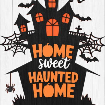 Intra απο ξύλο plywood 3mm-4mm πάχος – Καλώς ορίσατε Halloween Bundle Cut Laser Δίασταση  20x20 cm INTRAFABR-106047187 - Image 4