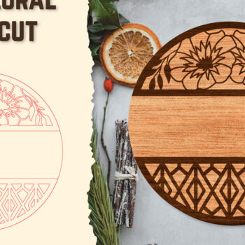 Intra απο ξύλο plywood 3mm-4mm πάχος – Ξύλινη επιγραφή καλωσορίσματος με λέιζερ Δίασταση  20x20 cm INTRAFABR-123513759 - Image 1