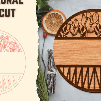 Intra απο ξύλο plywood 3mm-4mm πάχος – Ξύλινη επιγραφή καλωσορίσματος με λέιζερ Δίασταση  20x20 cm INTRAFABR-123513705 - Image 1