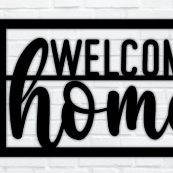 Intra απο ξύλο plywood 3mm-4mm πάχος – Καλώς ορίσατε Home Metal Wall Art, Αρχεία CNC Δίασταση  40x30 cm INTRAFABR-73083642 - Image 1