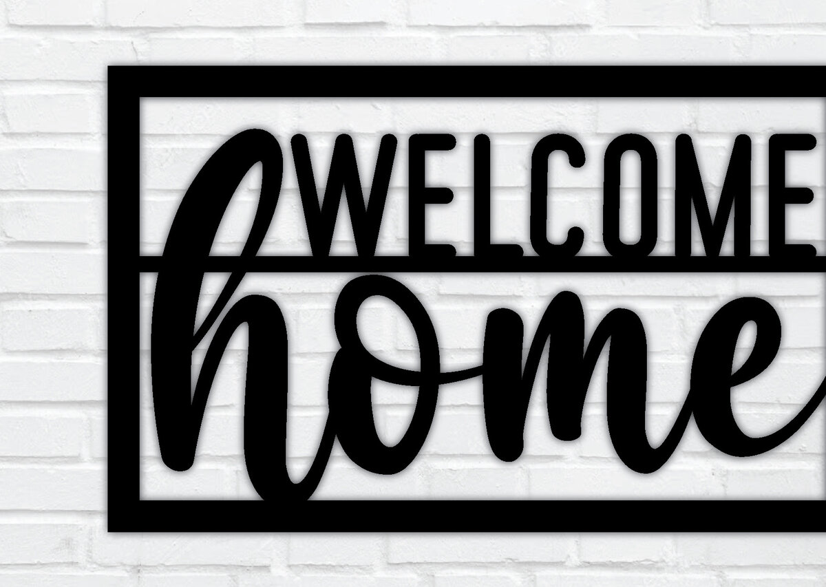 Intra απο ξύλο plywood 3mm-4mm πάχος – Καλώς ορίσατε Home Metal Wall Art, Αρχεία CNC Δίασταση  40x30 cm INTRAFABR-73083642