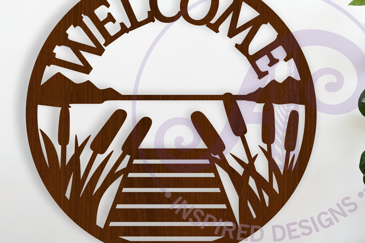 Intra απο ξύλο plywood 3mm-4mm πάχος – Επιτοίχια επιγραφή καλωσορίσματος Lake House, Αρχείο. Δίασταση  20x20 cm INTRAFABR-120525291