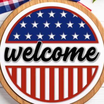 Intra απο ξύλο plywood 3mm-4mm πάχος – Καλώς ορίσατε Door Round Δίασταση  20x20 cm INTRAFABR-123526171 - Image 4