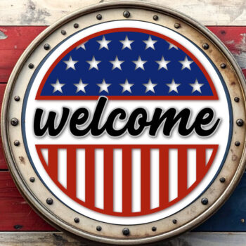 Intra απο ξύλο plywood 3mm-4mm πάχος – Καλώς ορίσατε Door Round Δίασταση  20x20 cm INTRAFABR-123526171 - Image 5