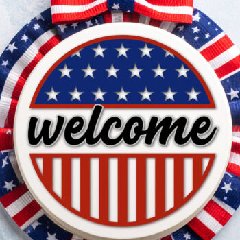 Intra απο ξύλο plywood 3mm-4mm πάχος – Καλώς ορίσατε Door Round Δίασταση  20x20 cm INTRAFABR-123526171 - Image 9