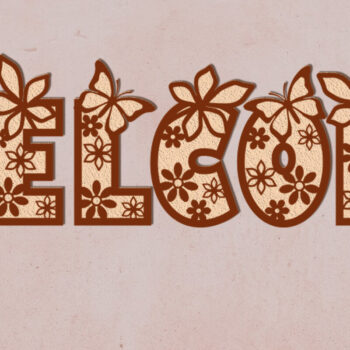 Intra απο ξύλο plywood 3mm-4mm πάχος – Πρότυπο πάνελ τοίχου με στρώματα καλωσορίσματος Δίασταση  40x30 cm INTRAFABR-103002746 - Image 1