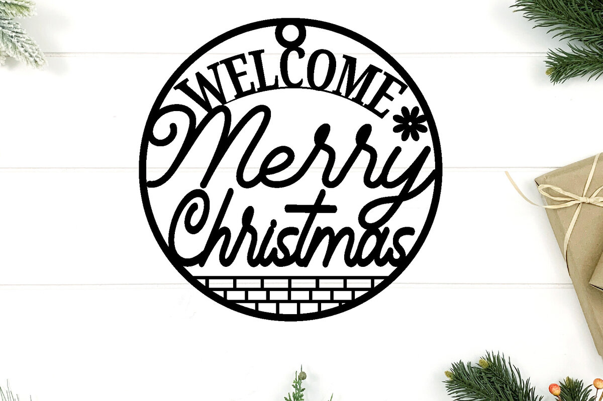 Intra απο ξύλο plywood 3mm-4mm πάχος – ΚΑΛΩΣ ΗΡΘΑΤΕ ΚΑΛΑ ΧΡΙΣΤΟΥΓΕΝΝΑ Στολίδι Μεταλλικό Δίασταση  20x20 cm INTRAFABR-86051970