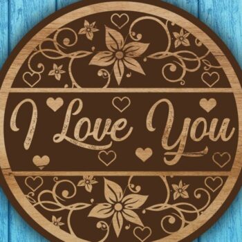 Intra απο ξύλο plywood 3mm-4mm πάχος – Welcome My Sign Bundle Design Δίασταση  40x30 cm INTRAFABR-32131856 - Image 2