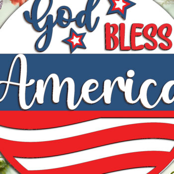 Intra απο ξύλο plywood 3mm-4mm πάχος – Καλωσόρισμα Πατριωτικό Σημάδι Δίασταση  20x20 cm INTRAFABR-97106214 - Image 1