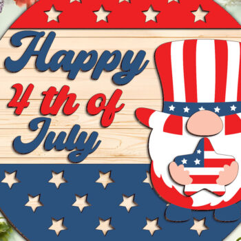 Intra απο ξύλο plywood 3mm-4mm πάχος – Καλωσόρισμα Πατριωτικό Σημάδι Δίασταση  20x20 cm INTRAFABR-97106780 - Image 1