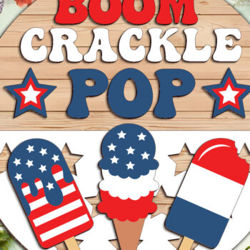 Intra απο ξύλο plywood 3mm-4mm πάχος – Καλωσόρισμα Πατριωτικό Σημάδι Δίασταση  20x20 cm INTRAFABR-97106980 - Image 1