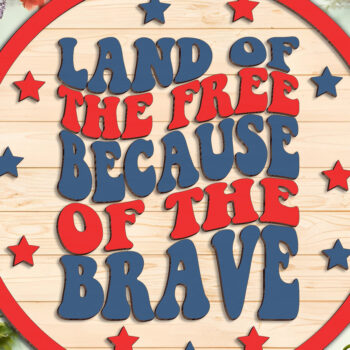 Intra απο ξύλο plywood 3mm-4mm πάχος – Καλωσόρισμα Πατριωτικό Σημάδι Δίασταση  20x20 cm INTRAFABR-97104942 - Image 1