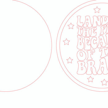 Intra απο ξύλο plywood 3mm-4mm πάχος – Καλωσόρισμα Πατριωτικό Σημάδι Δίασταση  20x20 cm INTRAFABR-97104942 - Image 4