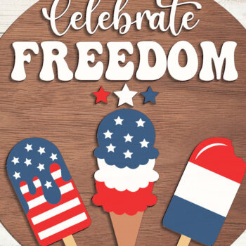 Intra απο ξύλο plywood 3mm-4mm πάχος – Καλωσόρισμα Πατριωτικό Σημάδι Δίασταση  20x20 cm INTRAFABR-97105489 - Image 3