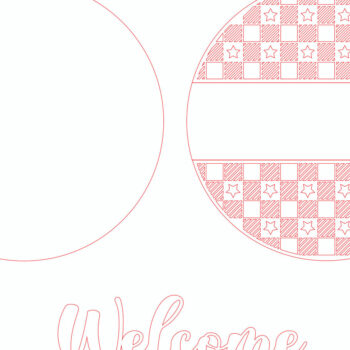 Intra απο ξύλο plywood 3mm-4mm πάχος – Καλωσόρισμα Πατριωτικό Σημάδι Δίασταση  20x20 cm INTRAFABR-97105665 - Image 4