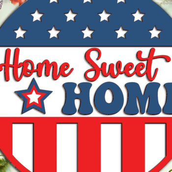 Intra απο ξύλο plywood 3mm-4mm πάχος – Καλώς ορίσατε Πατριωτικό Σήμα Δίασταση  20x20 cm INTRAFABR-97106472 - Image 1