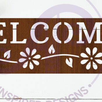 Intra απο ξύλο plywood 3mm-4mm πάχος – Καλωσόρισμα Rectangle Wall Sign, Αρχείο. Δίασταση  40x30 cm INTRAFABR-119920590 - Image 2