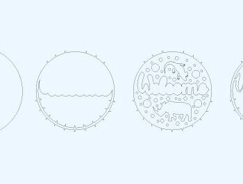 Intra απο ξύλο plywood 3mm-4mm πάχος – Καλωσόρισμα Στρογγυλή πινακίδα Κρεμάστρα πόρτας Κοπή λέιζερ Δίασταση  20x20 cm INTRAFABR-73583021 - Image 3