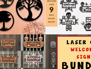 Intra απο ξύλο plywood 3mm-4mm πάχος – Δέσμη κοπής με λέιζερ κρεμάστρα πόρτας καλωσορίσματος Δίασταση  20x20 cm INTRAFABR-99135142 - Image 1