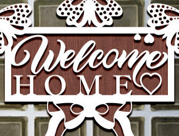 Intra απο ξύλο plywood 3mm-4mm πάχος – Δέσμη κοπής με λέιζερ κρεμάστρα πόρτας καλωσορίσματος Δίασταση  20x20 cm INTRAFABR-99135142 - Image 5