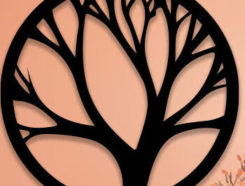 Intra απο ξύλο plywood 3mm-4mm πάχος – Δέσμη κοπής με λέιζερ κρεμάστρα πόρτας καλωσορίσματος Δίασταση  20x20 cm INTRAFABR-99135142 - Image 10