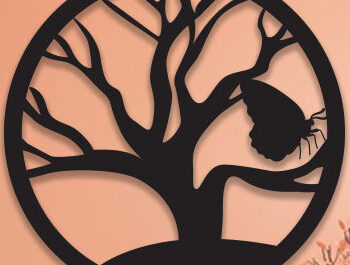 Intra απο ξύλο plywood 3mm-4mm πάχος – Δέσμη κοπής με λέιζερ κρεμάστρα πόρτας καλωσορίσματος Δίασταση  20x20 cm INTRAFABR-99135142 - Image 11