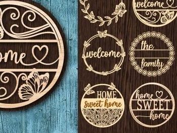 Intra απο ξύλο plywood 3mm-4mm πάχος –  δέσμης κοπής με λέιζερ καλωσορίσματος Δίασταση  20x20 cm INTRAFABR-31874196 - Image 1