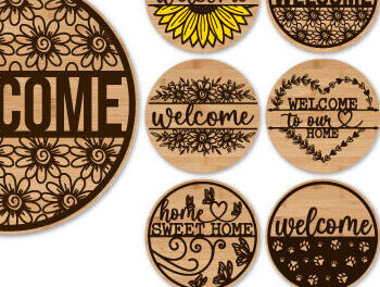 Intra απο ξύλο plywood 3mm-4mm πάχος – Πακέτο κοπής με λέιζερ καλωσορίσματος Δίασταση  20x20 cm INTRAFABR-60647389 - Image 1