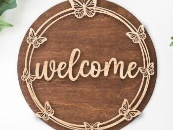 Intra απο ξύλο plywood 3mm-4mm πάχος –  κοπής με λέιζερ καλωσορίσματος Δίασταση  20x20 cm INTRAFABR-31873978 - Image 2