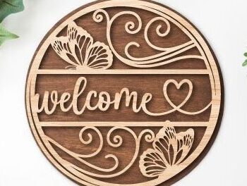 Intra απο ξύλο plywood 3mm-4mm πάχος – Υποδοχή λέιζερ κοπής Δίασταση  20x20 cm INTRAFABR-31874112 - Image 2