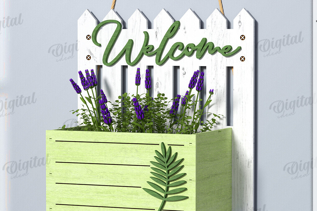 Intra απο ξύλο plywood 3mm-4mm πάχος – Πινακίδα καλωσορίσματος με Lasercut Δίασταση  20x20 cm INTRAFABR-122883884