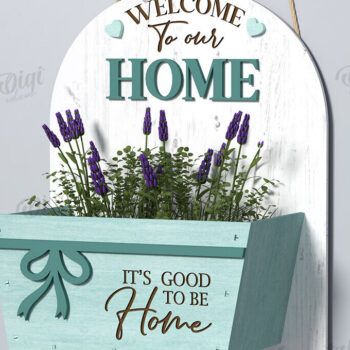 Intra απο ξύλο plywood 3mm-4mm πάχος – Πινακίδες καλωσορίσματος με Πακέτο λουλουδιών Δίασταση  20x20 cm INTRAFABR-123088975 - Image 9