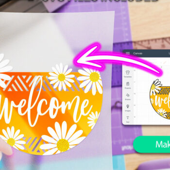 Intra απο ξύλο plywood 3mm-4mm πάχος – Welcome Spring Door Hanger, Laser Δίασταση  20x20 cm INTRAFABR-119023134 - Image 5