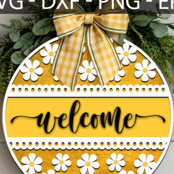 Intra απο ξύλο plywood 3mm-4mm πάχος – Welcome Spring Door, Ξύλινη στρογγυλή πινακίδα Δίασταση  20x20 cm INTRAFABR-117547563 - Image 3