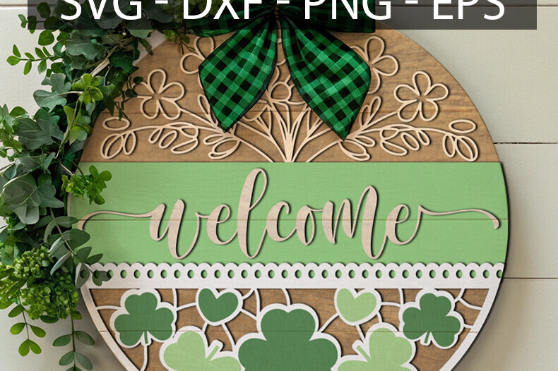 Intra απο ξύλο plywood 3mm-4mm πάχος – Καλώς ήρθατε για την Πόρτα του Αγίου Πατρικίου Δίασταση  20x20 cm INTRAFABR-117548094