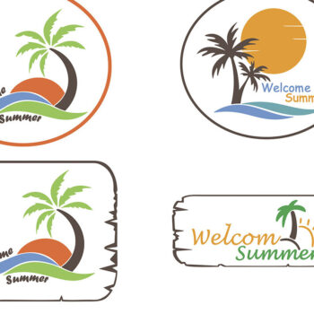 Intra απο ξύλο plywood 3mm-4mm πάχος – Καλώς ήρθες Καλοκαίρι. Αρχείο κοπής με λέιζερ. 4 Μοντέλα Δίασταση  20x20 cm INTRAFABR-108983513 - Image 7