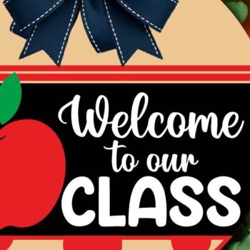 Intra απο ξύλο plywood 3mm-4mm πάχος – Καλώς ορίσατε στο Classroom School Δίασταση  20x20 cm INTRAFABR-120582922 - Image 3